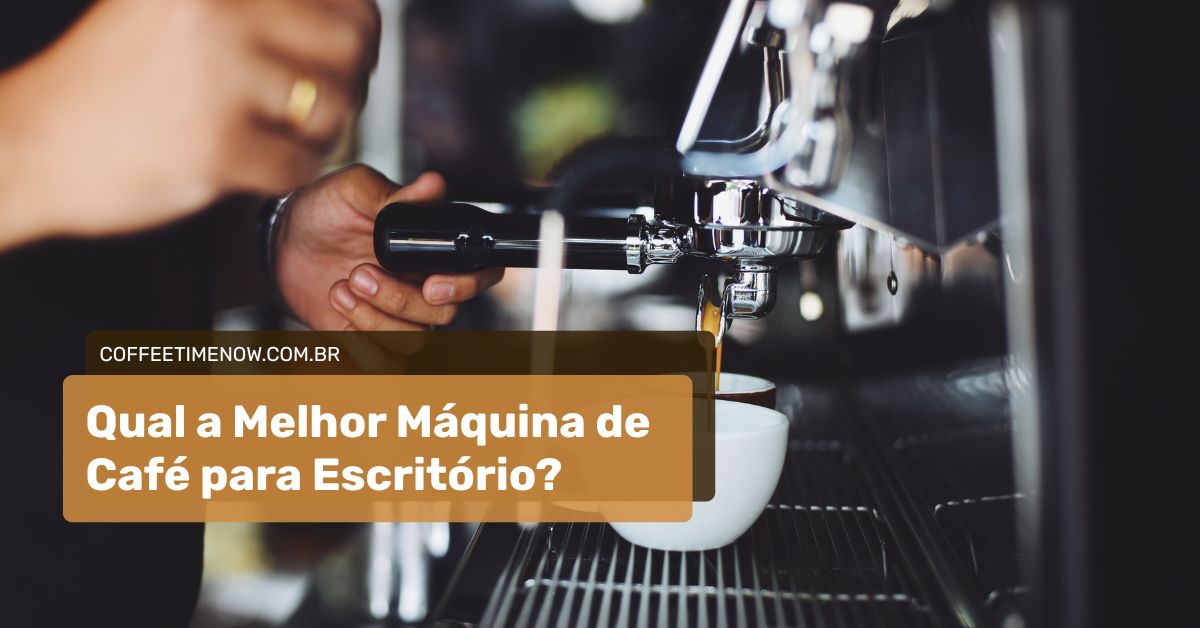Máquina de café em ambiente corporativo